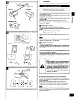 Предварительный просмотр 7 страницы Panasonic SAPM08 - SINGLE DVD MINI SYST Operating Instructions Manual