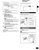 Предварительный просмотр 9 страницы Panasonic SAPM08 - SINGLE DVD MINI SYST Operating Instructions Manual