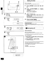 Предварительный просмотр 12 страницы Panasonic SAPM08 - SINGLE DVD MINI SYST Operating Instructions Manual