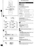 Предварительный просмотр 18 страницы Panasonic SAPM08 - SINGLE DVD MINI SYST Operating Instructions Manual