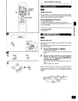 Предварительный просмотр 21 страницы Panasonic SAPM08 - SINGLE DVD MINI SYST Operating Instructions Manual