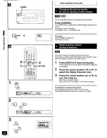 Предварительный просмотр 22 страницы Panasonic SAPM08 - SINGLE DVD MINI SYST Operating Instructions Manual