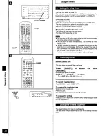 Предварительный просмотр 34 страницы Panasonic SAPM08 - SINGLE DVD MINI SYST Operating Instructions Manual