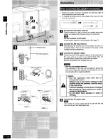 Preview for 6 page of Panasonic SAPM11 - MINI HES W/CD PLAYER Operating Instructions Manual