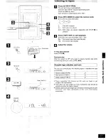 Preview for 17 page of Panasonic SAPM11 - MINI HES W/CD PLAYER Operating Instructions Manual