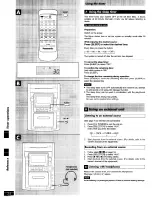 Preview for 24 page of Panasonic SAPM11 - MINI HES W/CD PLAYER Operating Instructions Manual