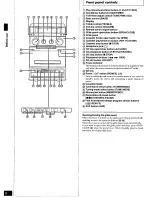 Предварительный просмотр 8 страницы Panasonic SAPM15 - MINI HES W/CD PLAYER Operating Instructions Manual