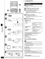 Предварительный просмотр 12 страницы Panasonic SAPM15 - MINI HES W/CD PLAYER Operating Instructions Manual