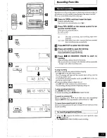 Предварительный просмотр 19 страницы Panasonic SAPM15 - MINI HES W/CD PLAYER Operating Instructions Manual