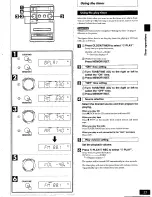 Предварительный просмотр 23 страницы Panasonic SAPM15 - MINI HES W/CD PLAYER Operating Instructions Manual