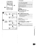 Preview for 21 page of Panasonic SAPM20 - MINI HES W/CD PLAYER Operating Instructions Manual