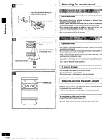 Preview for 8 page of Panasonic SAPM22 - MINI HES W/CD PLAYER Operating Instructions Manual