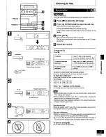 Preview for 13 page of Panasonic SAPM22 - MINI HES W/CD PLAYER Operating Instructions Manual