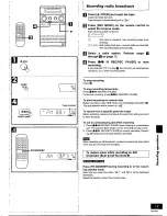 Preview for 19 page of Panasonic SAPM22 - MINI HES W/CD PLAYER Operating Instructions Manual