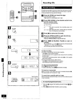 Preview for 20 page of Panasonic SAPM22 - MINI HES W/CD PLAYER Operating Instructions Manual