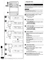 Preview for 24 page of Panasonic SAPM22 - MINI HES W/CD PLAYER Operating Instructions Manual