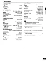 Preview for 29 page of Panasonic SAPM22 - MINI HES W/CD PLAYER Operating Instructions Manual