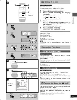 Preview for 9 page of Panasonic SAPM25 - MINI HES W/CD PLAYER Operating Instructions Manual