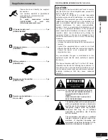 Preview for 3 page of Panasonic SAPM28 - MINI HES W/CD PLAYER Operating Instructions Manual