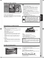 Предварительный просмотр 21 страницы Panasonic SAPM38 - CD STEREO SYSTEM Operating Instructions Manual