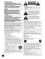 Preview for 2 page of Panasonic SAPM71 - MINI HES W/CD PLAYER Instrucciones De Funcionamiento