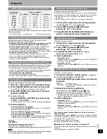 Предварительный просмотр 9 страницы Panasonic SAPM71 - MINI HES W/CD PLAYER Instrucciones De Funcionamiento