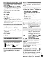 Предварительный просмотр 11 страницы Panasonic SAPM71 - MINI HES W/CD PLAYER Instrucciones De Funcionamiento