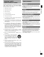 Preview for 5 page of Panasonic SAPM71SD - MINI HES W/CD PLAYER Operating Instructions Manual