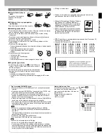 Предварительный просмотр 7 страницы Panasonic SAPM71SD - MINI HES W/CD PLAYER Operating Instructions Manual