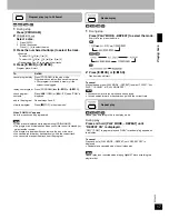 Предварительный просмотр 17 страницы Panasonic SAPM71SD - MINI HES W/CD PLAYER Operating Instructions Manual