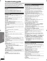 Preview for 28 page of Panasonic SAPT464 - DVD HOME THEATER SOUND SYSTEM Operating Instructions Manual