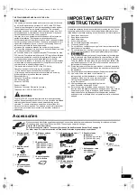 Preview for 3 page of Panasonic SAPT770 - DVD THEATER RECEIVER Operating Instructions Manual