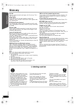 Preview for 4 page of Panasonic SAPT770 - DVD THEATER RECEIVER Operating Instructions Manual