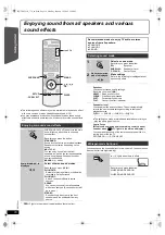 Preview for 16 page of Panasonic SAPT770 - DVD THEATER RECEIVER Operating Instructions Manual