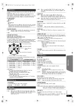 Preview for 29 page of Panasonic SAPT770 - DVD THEATER RECEIVER Operating Instructions Manual