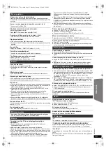 Preview for 33 page of Panasonic SAPT770 - DVD THEATER RECEIVER Operating Instructions Manual