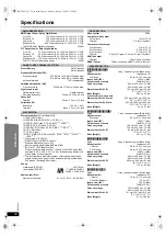 Preview for 34 page of Panasonic SAPT770 - DVD THEATER RECEIVER Operating Instructions Manual