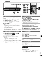 Preview for 19 page of Panasonic SAXR25 - DIGITAL A/V RECEIVER Operating Instructions Manual