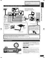 Предварительный просмотр 11 страницы Panasonic SAXR58 - DIGITAL A/V RECEIVER Operating Instructions Manual