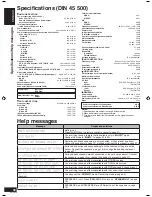 Предварительный просмотр 38 страницы Panasonic SAXR58 - DIGITAL A/V RECEIVER Operating Instructions Manual