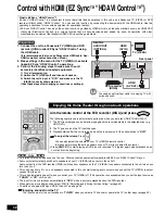 Предварительный просмотр 32 страницы Panasonic SAXR707 - HOME THEATER AUDIO SYSTEM Operating Instructions Manual