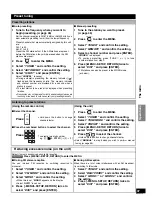 Предварительный просмотр 47 страницы Panasonic SAXR707 - HOME THEATER AUDIO SYSTEM Operating Instructions Manual