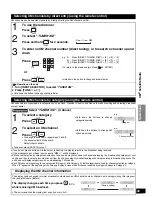 Предварительный просмотр 49 страницы Panasonic SAXR707 - HOME THEATER AUDIO SYSTEM Operating Instructions Manual