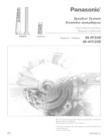 Panasonic SB-AFC500K Operating Instructions Manual preview