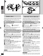 Предварительный просмотр 4 страницы Panasonic SB-AFC800 Operating Instructions Manual