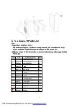 Предварительный просмотр 4 страницы Panasonic SB-AK230 Service Manual