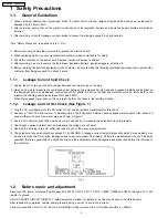 Предварительный просмотр 4 страницы Panasonic SB-AK450 Service Manual