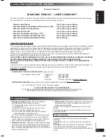 Предварительный просмотр 21 страницы Panasonic SB-AK750 Operating Instructions Manual