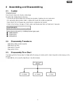 Предварительный просмотр 3 страницы Panasonic SB-AK750PL Service Manual