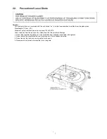 Предварительный просмотр 7 страницы Panasonic SB-AKX32 Service Manual